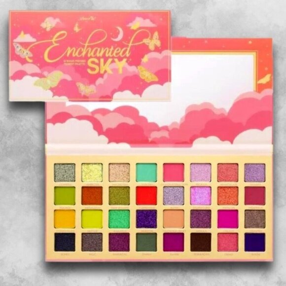 Enchanted Sky Eyeshadow Palette 35 Professional Color Shades Collection W BNIB - Picture 1 of 6
